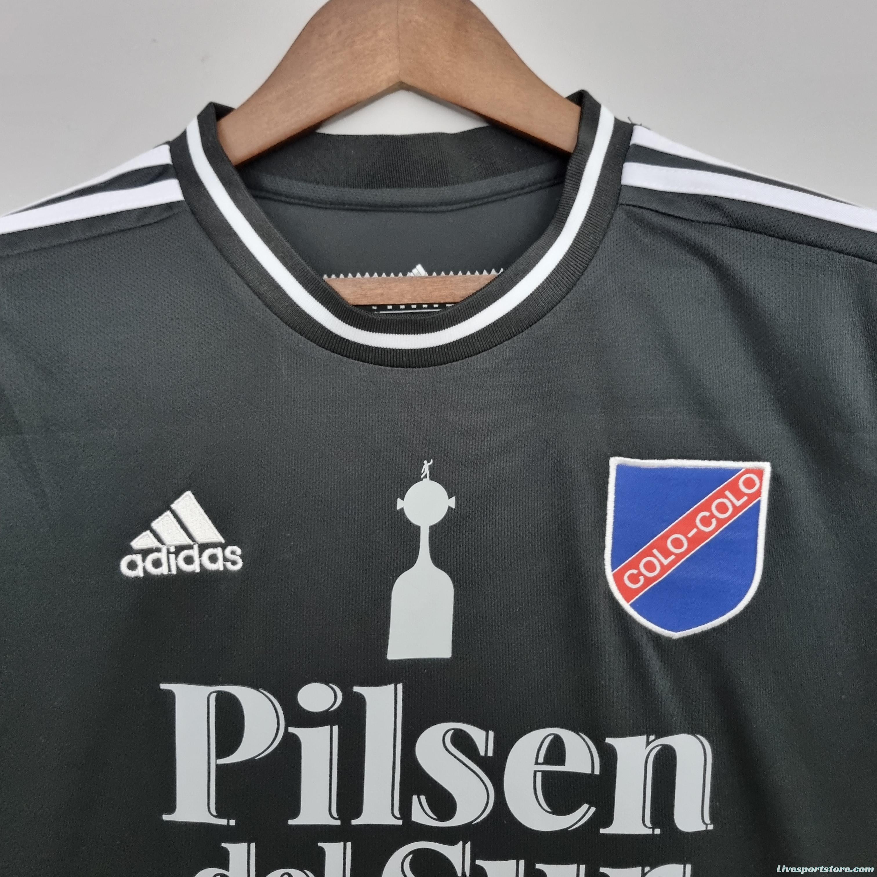 22/23 Colo Colo Libertadores Cup Commemorative Edition Black Soccer Jersey