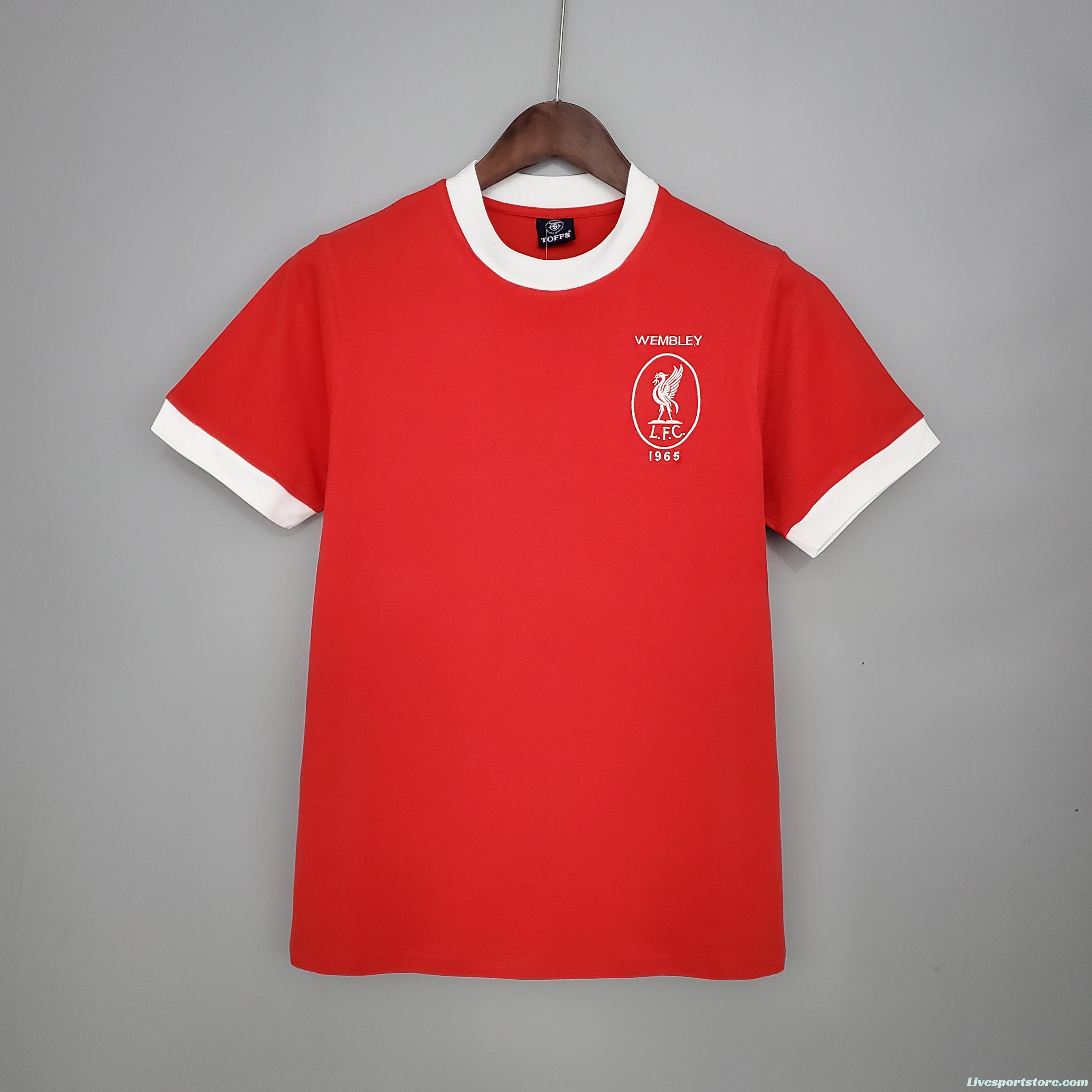 Retro Liverpool 1965 home Soccer Jersey