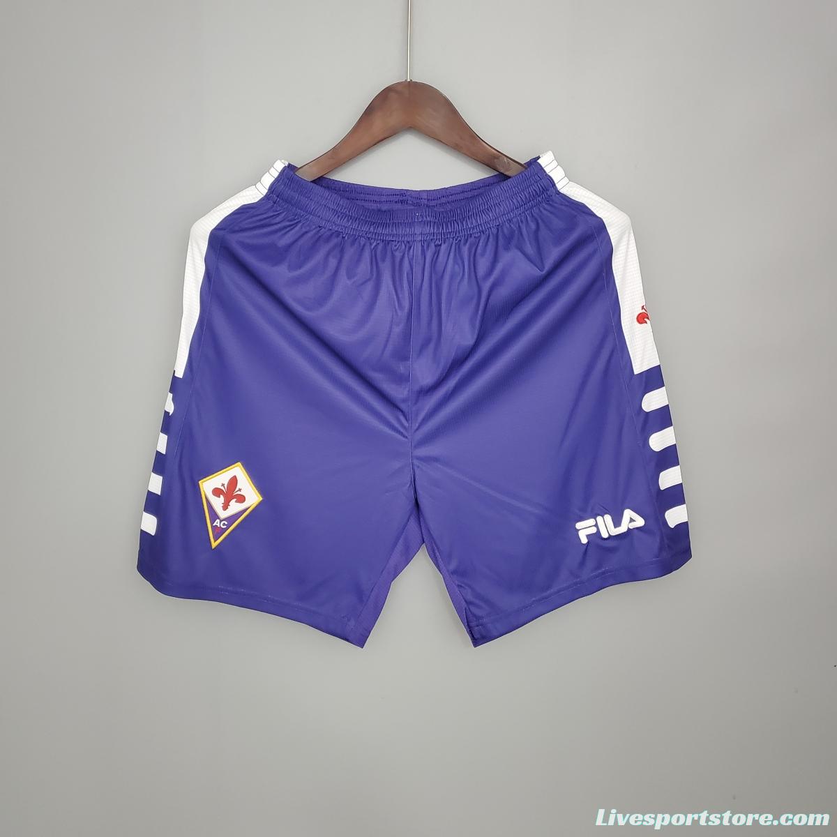 Retro 98/99 Fiorentina Home Shorts