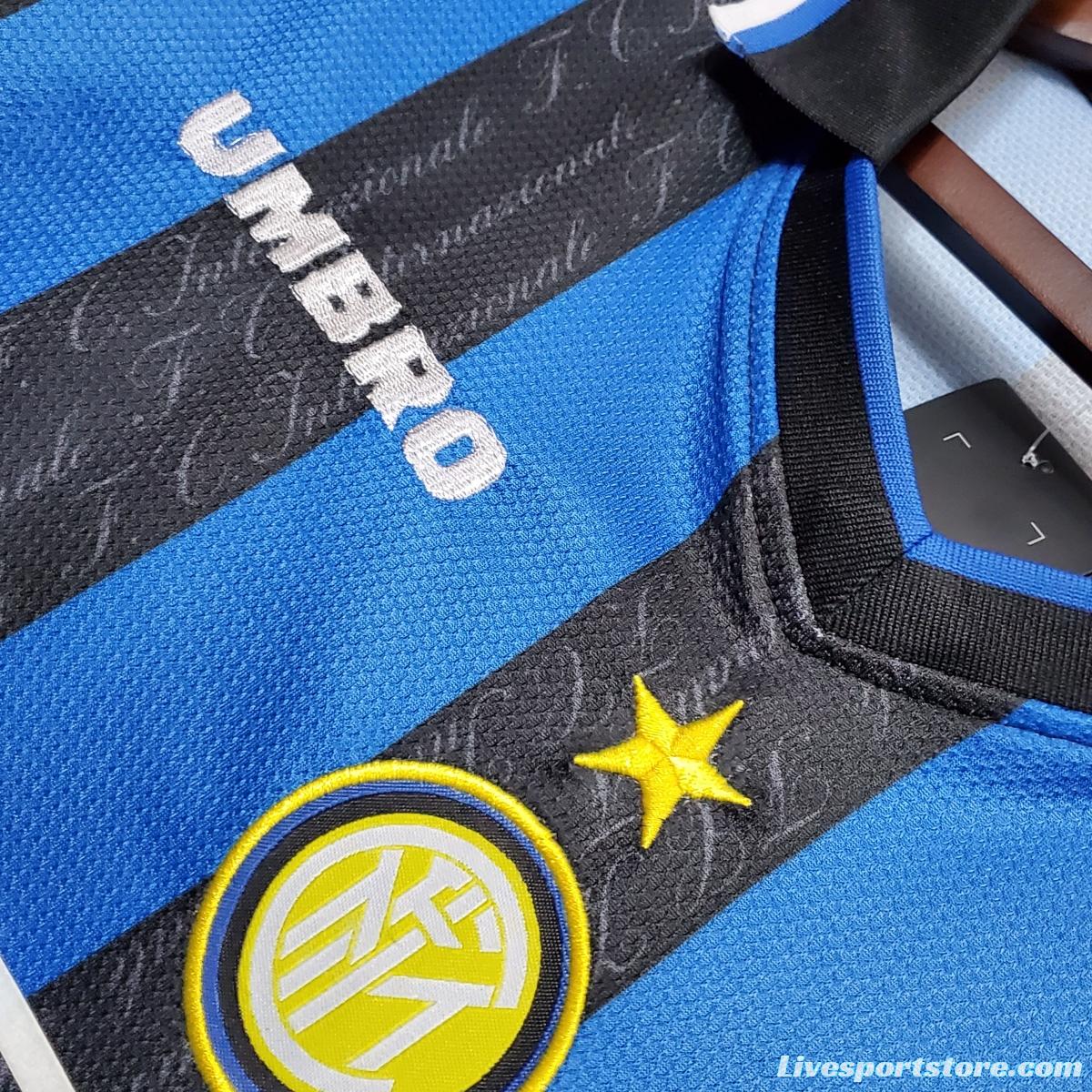 Retro 97/98 Inter Milan home Soccer Jersey