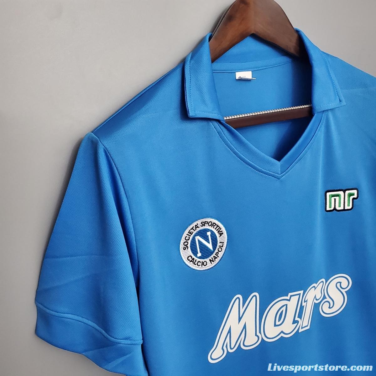 Retro Napoli 88/89 home Soccer Jersey