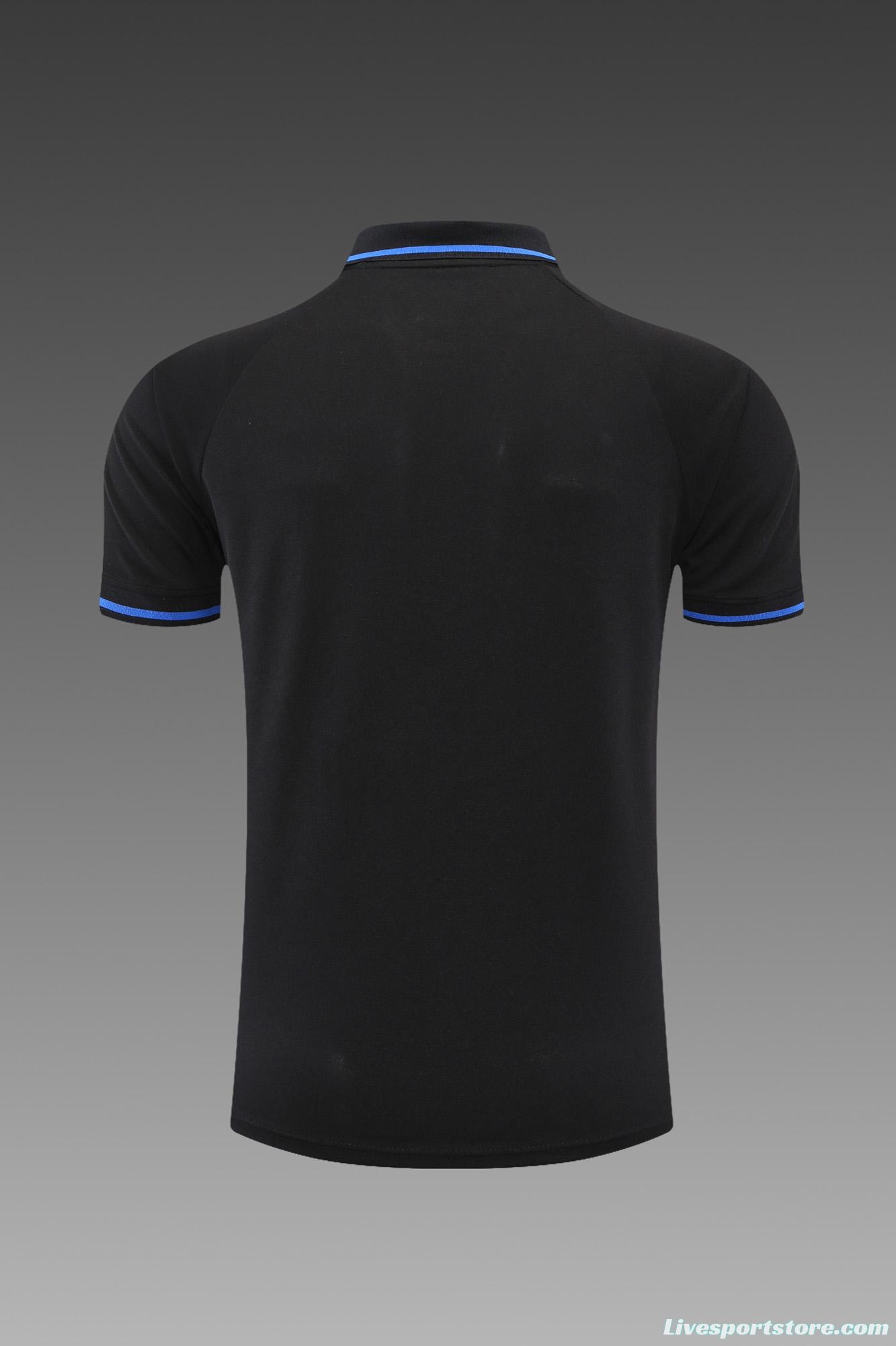 Manchester United POLO kit black and blue stripes(not supported to be sold separately)