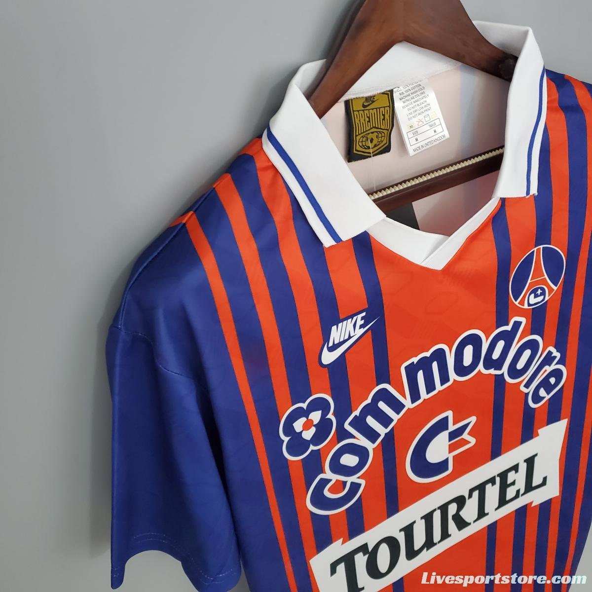 Retro PSG 93/94 home Soccer Jersey