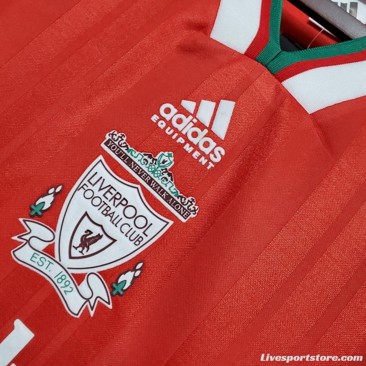 Retro 93/95 Liverpool home Soccer Jersey