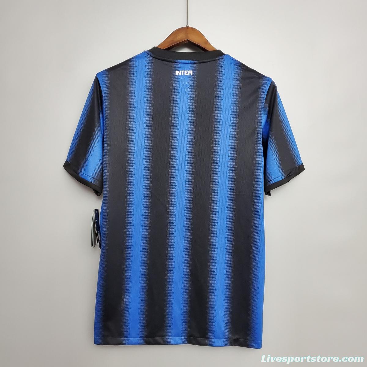 Retro 10/11 Inter Milan home Soccer Jersey