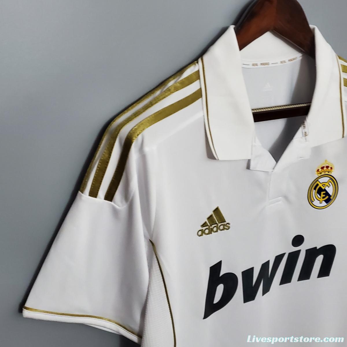 Retro Real Madrid 11/12 home Soccer Jersey