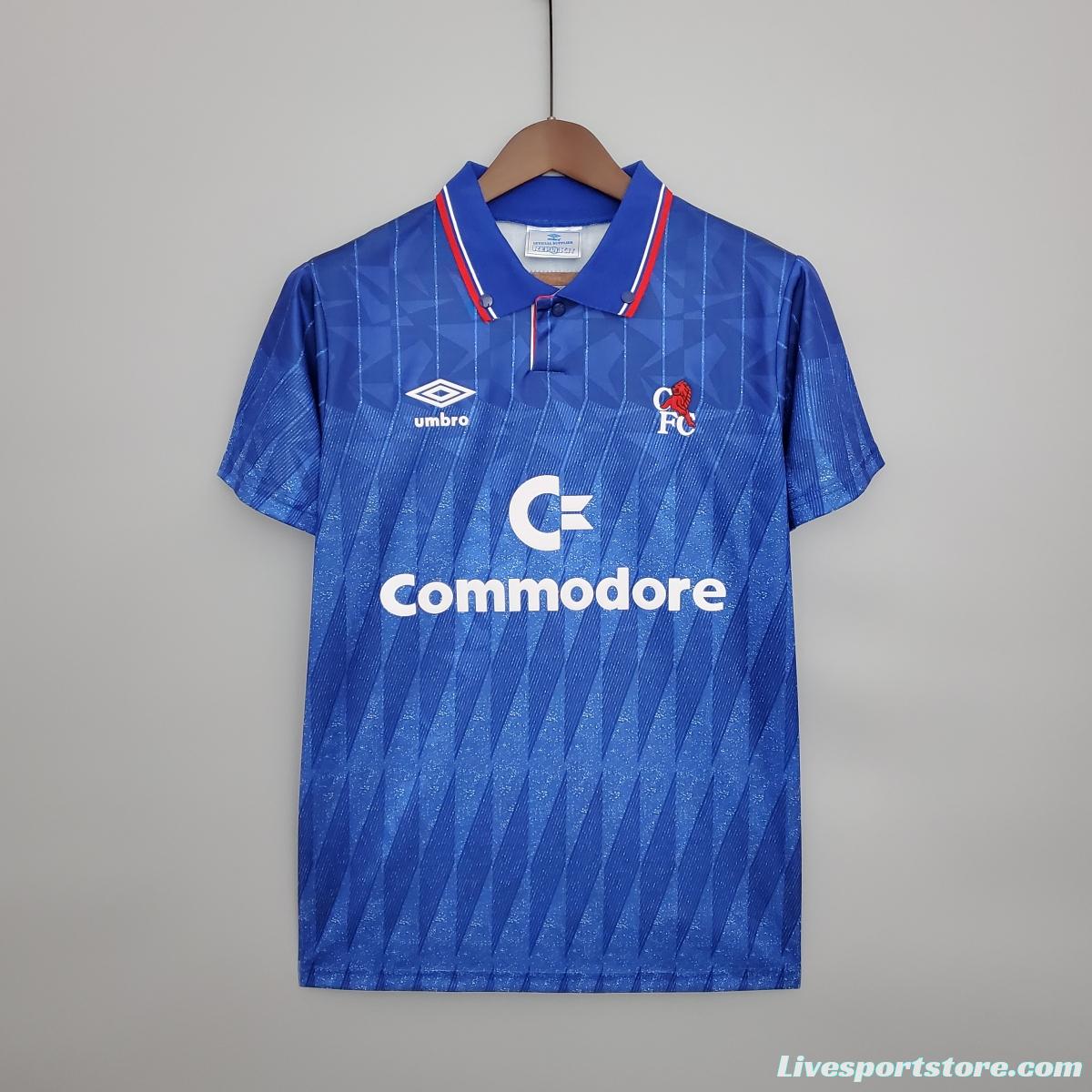 Retro Chelsea 89/91 home Soccer Jersey