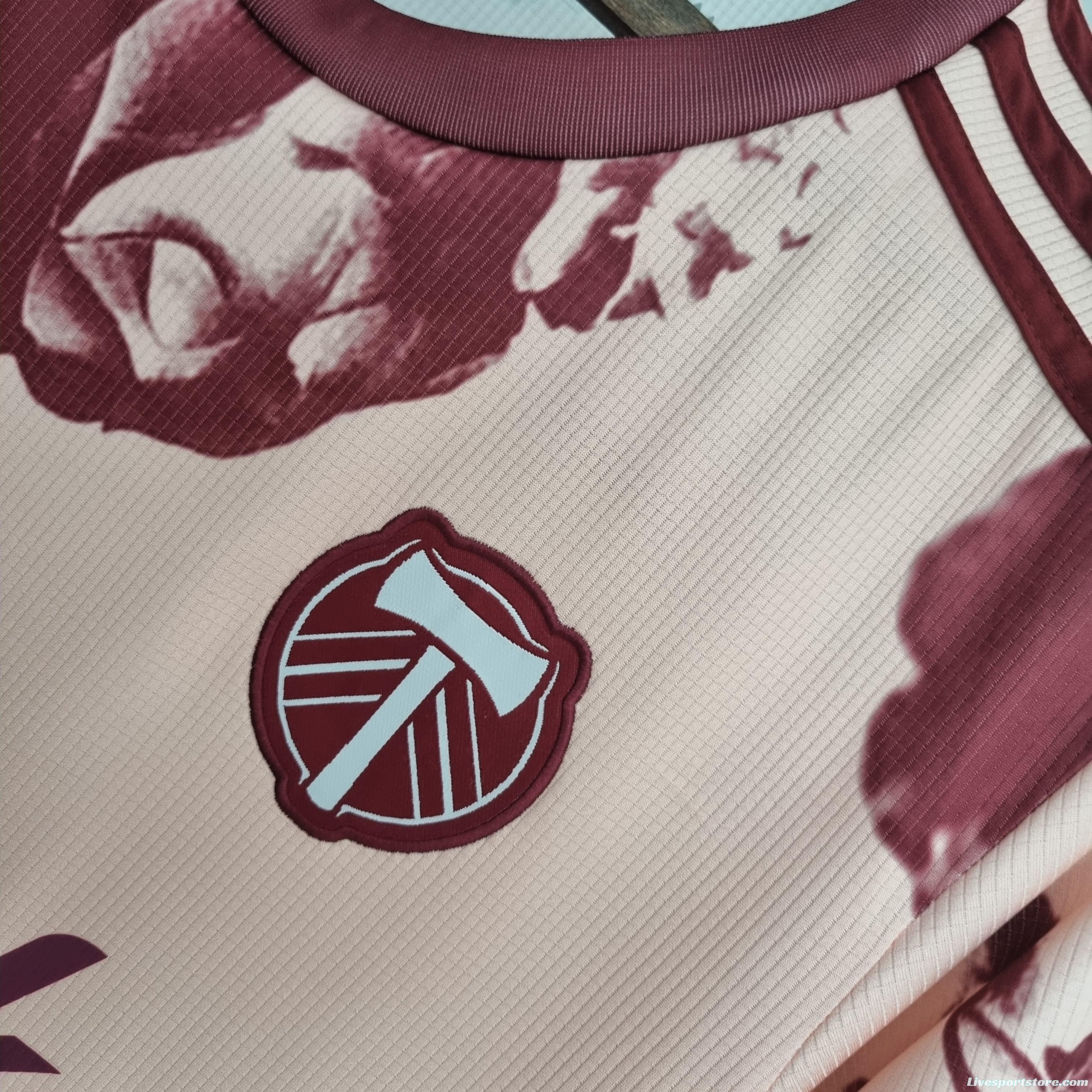 22/23 Portland Timbers Pink Soccer Jersey