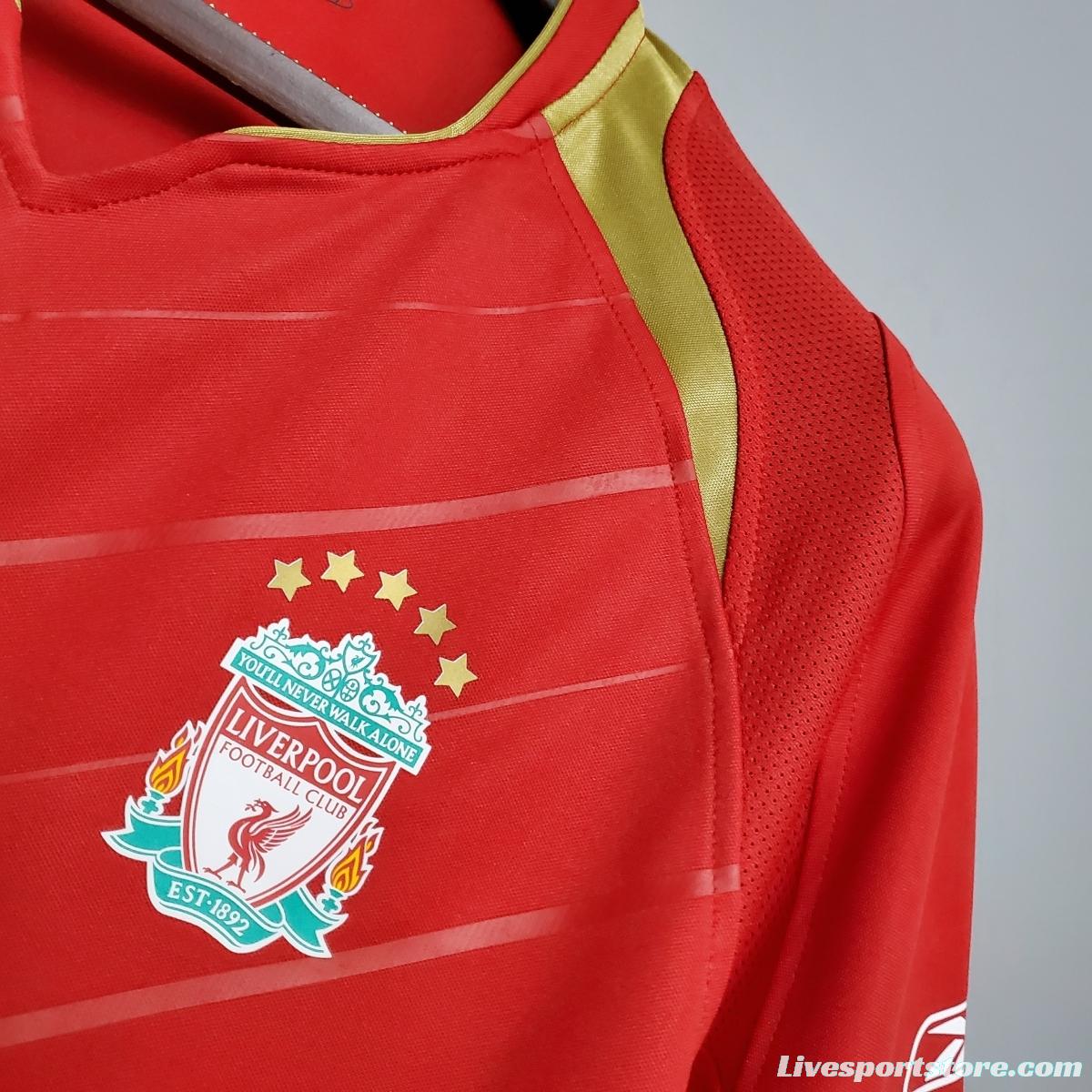 Retro 05/06 Liverpool home Soccer Jersey