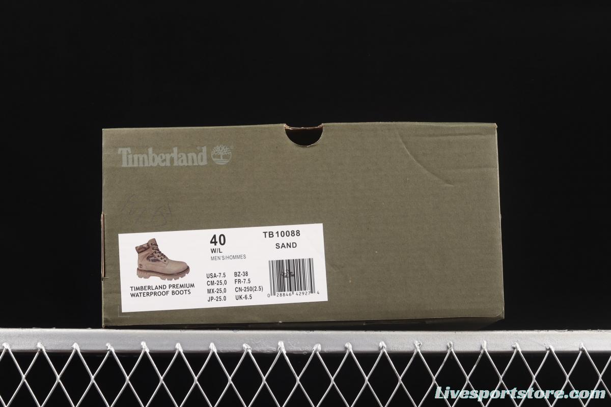 Timberland Nature Needs Heros Pan Weibo second generation M.T.C.R. Boots TB10088SAND