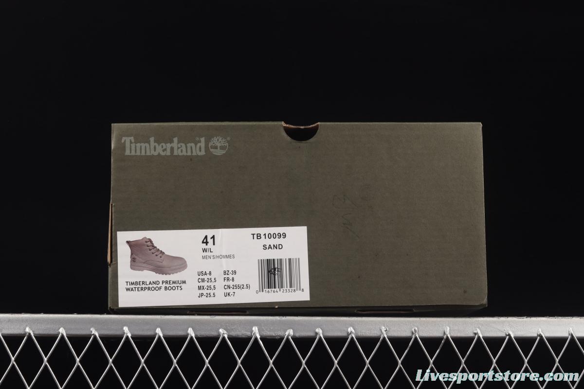 Timberland 21ss autumn and winter new mid-top casual shoes TB10099SAND