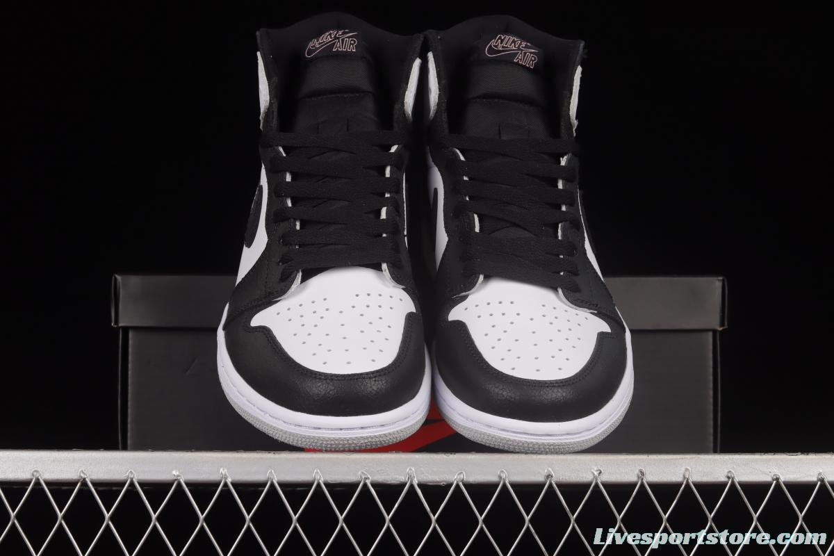 Air Jordan 1 High OG Stage Haze Black Grey Toe 555088-108