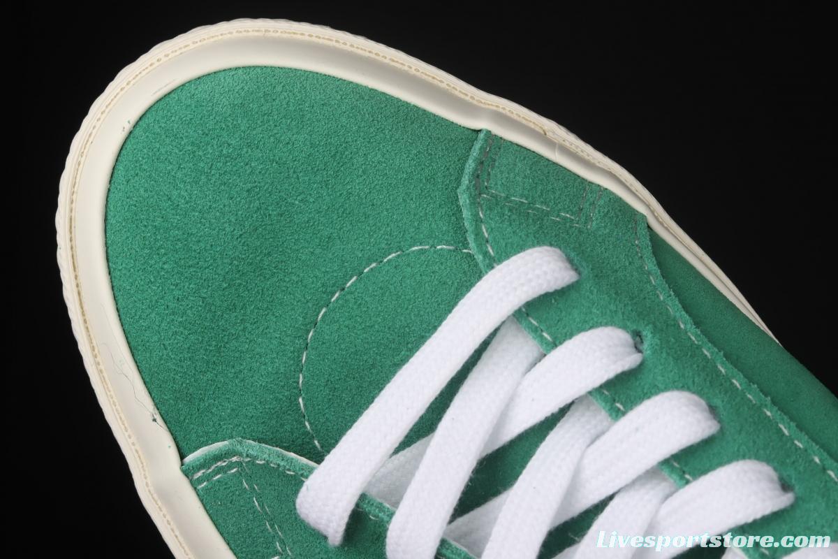 Creator x Converse One Star Ox Golf Le Fleur TTC co-signed green floret 2.0 suede low upper shoes 160322C