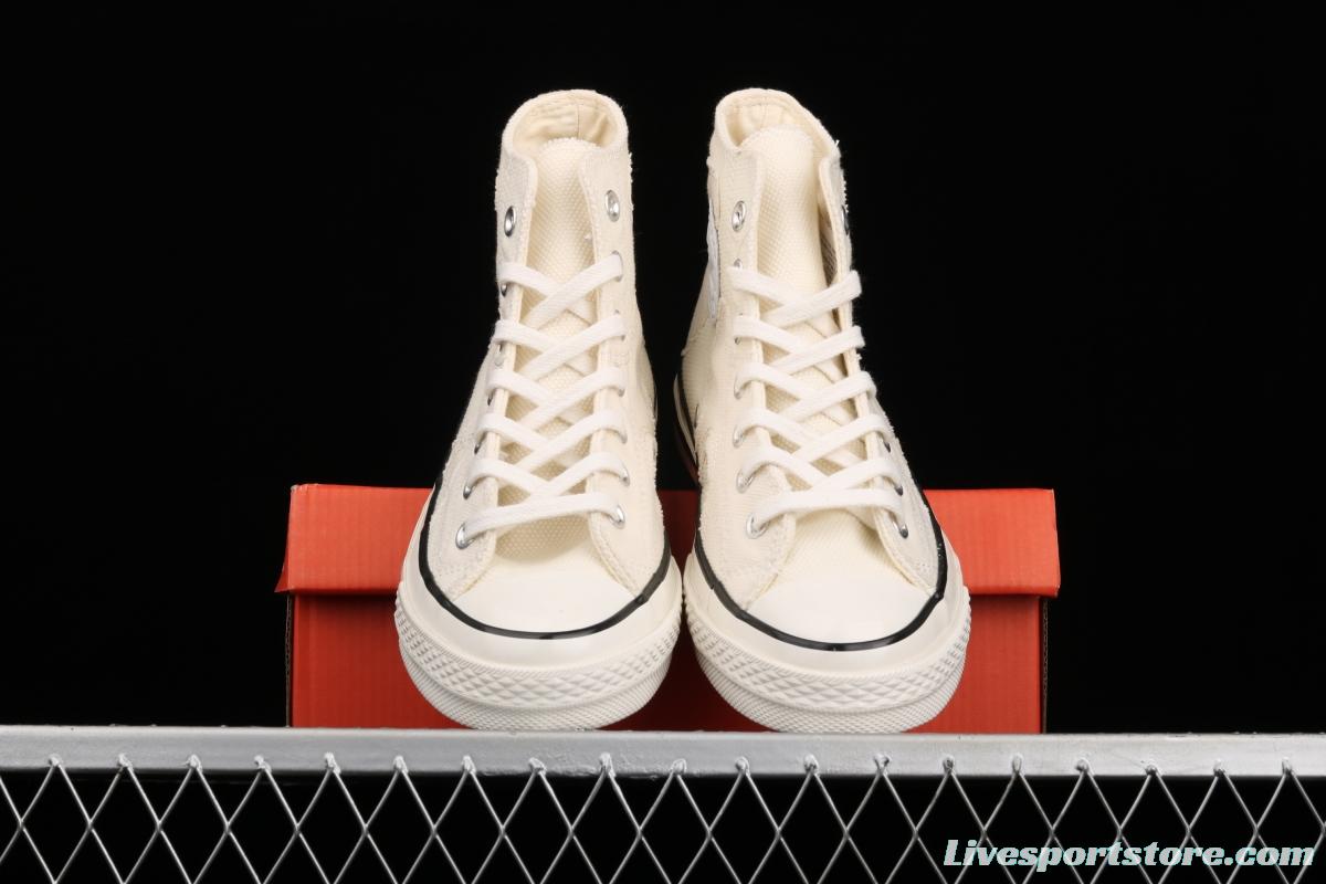 Converse Chuck 70 new spliced high-top casual board shoes 571071C