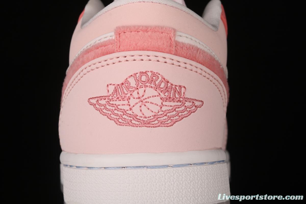 Air Jordan 1 Low two-dimensional Valentine's Day low-end retro culture basketball shoes DM5443-666