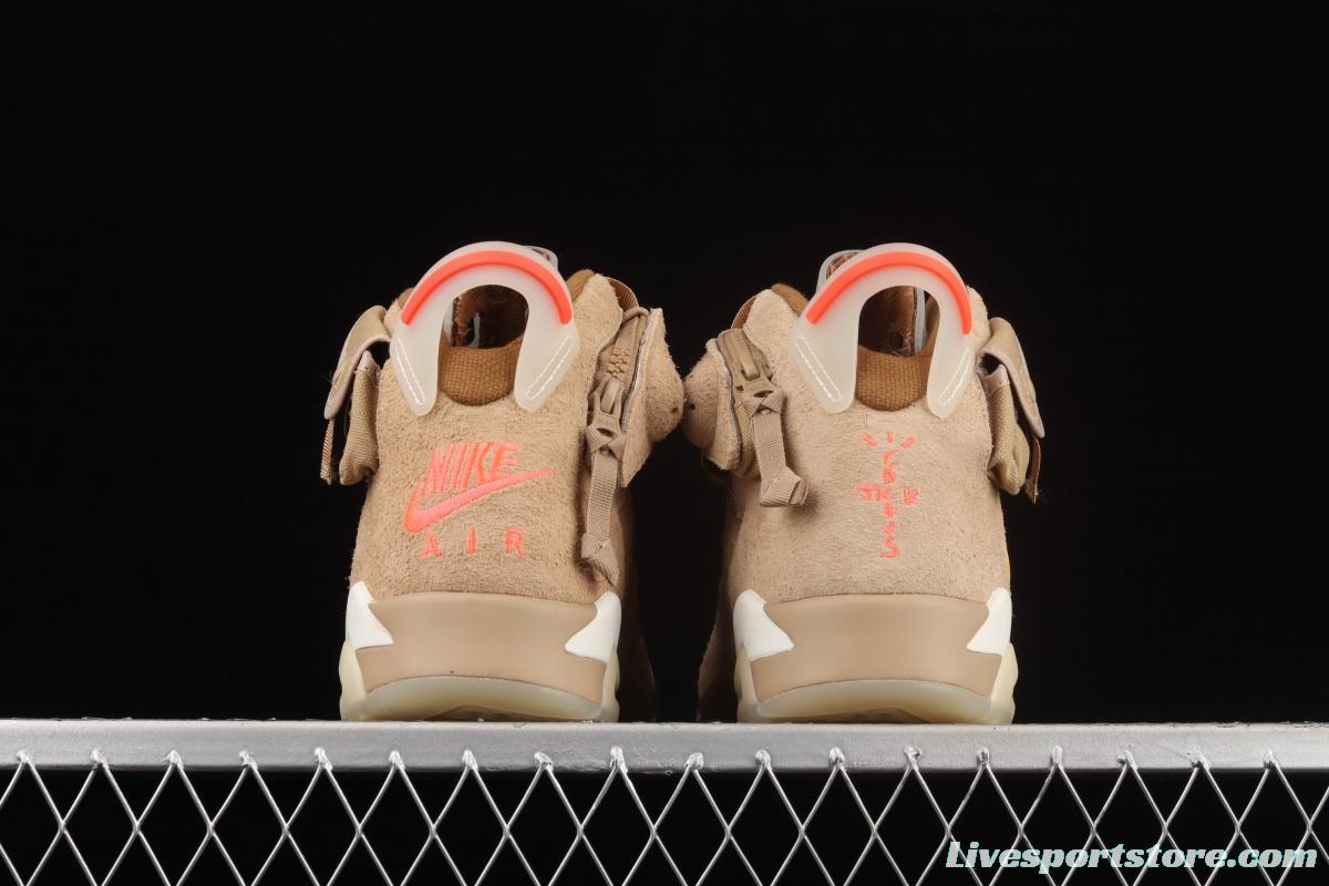 Travis Scott x Air Jordan 6 British Khaki khaki DH0690-200