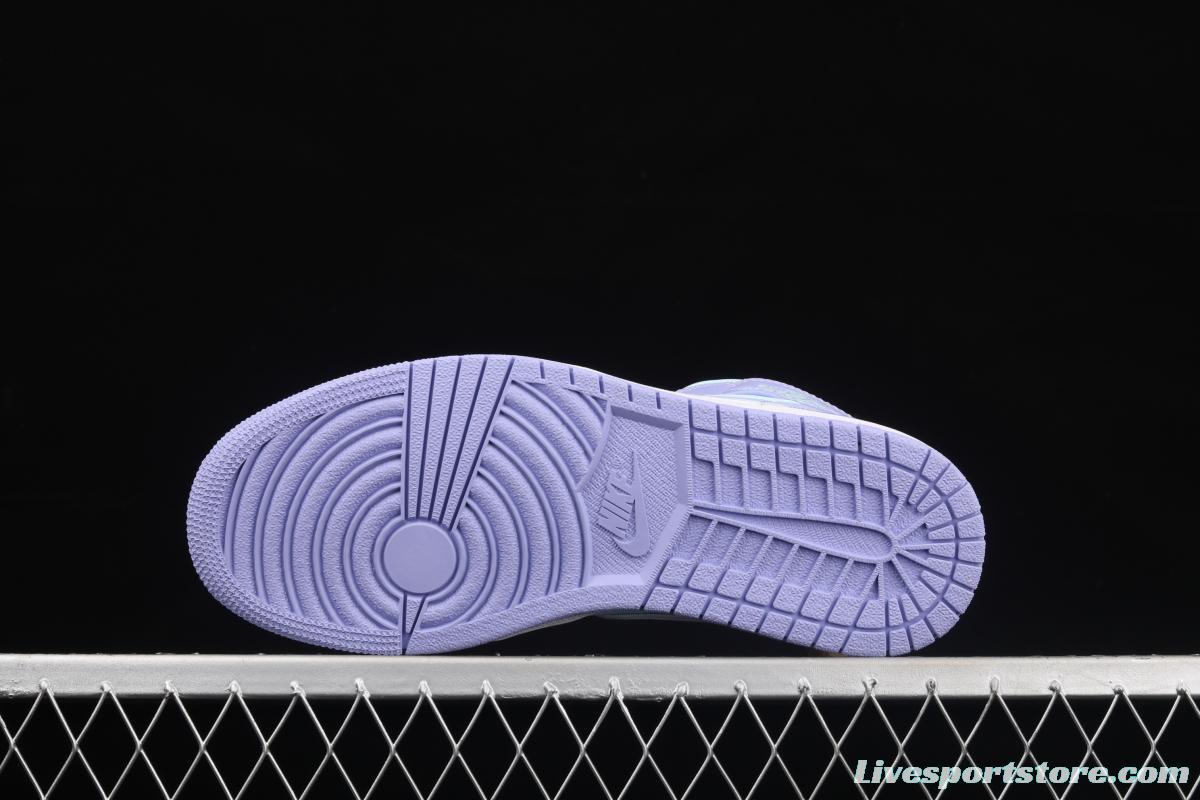 Air Jordan 1 Mid SE Violet 554724-500