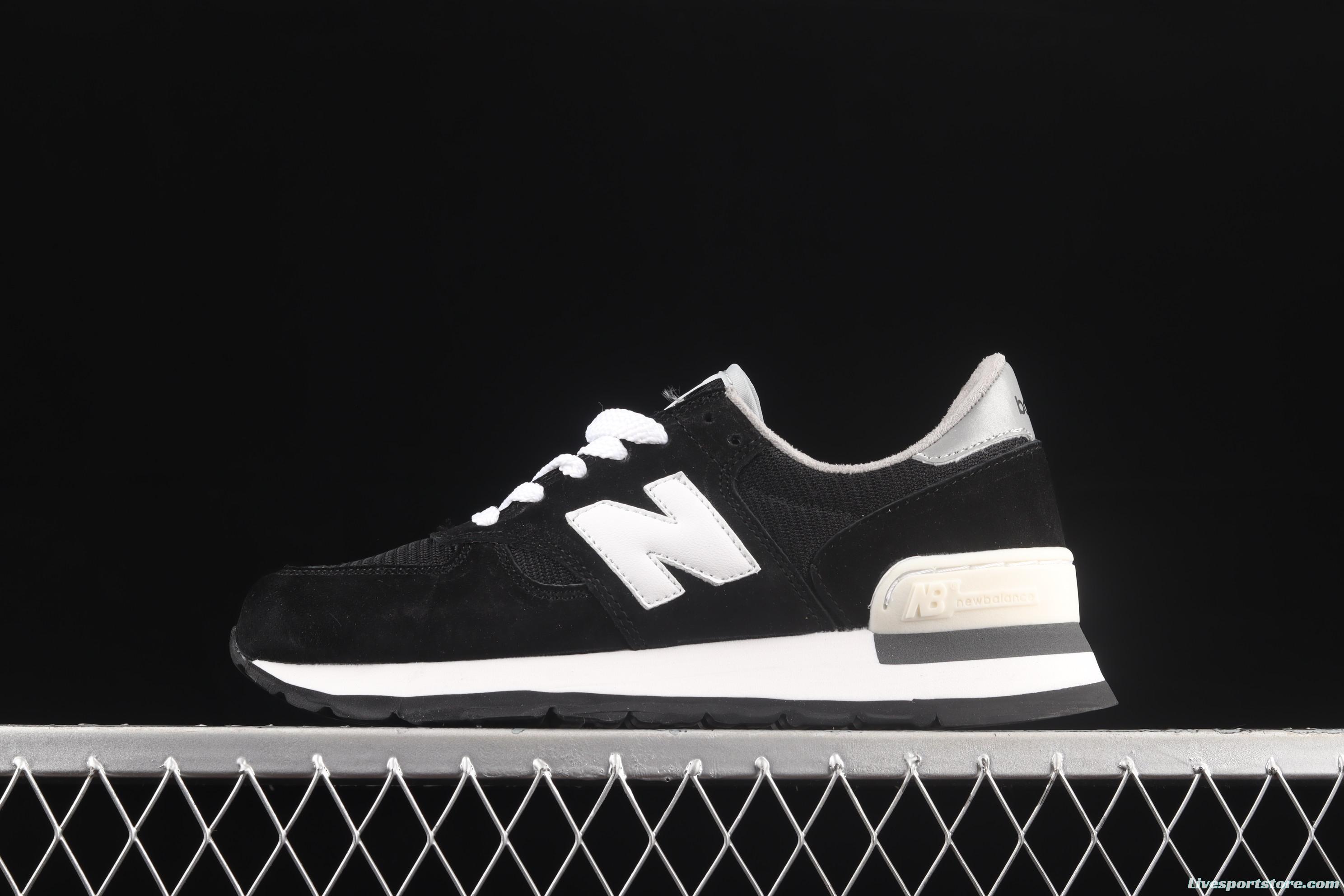 New Balance NB990 series of high-end American retro leisure running shoes W990BLK