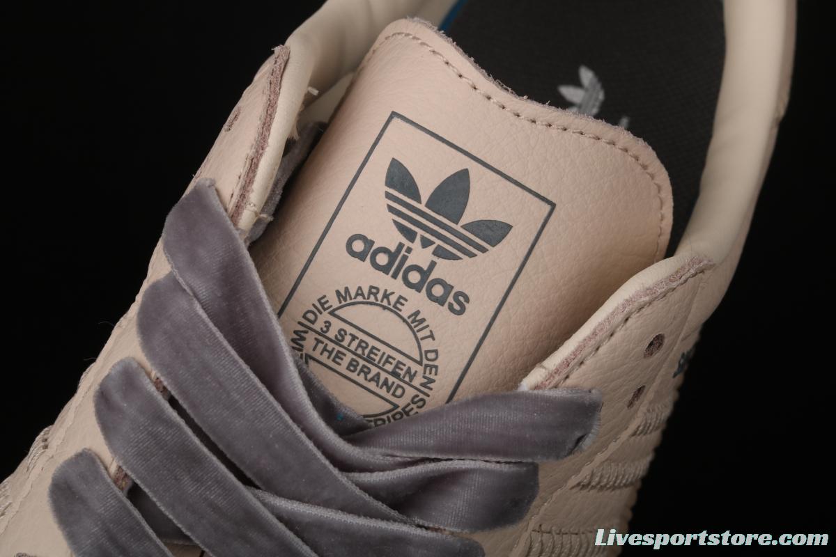 Adidas Sambarose W EF4970 clover retro khaki color head layer thick soles high board shoes