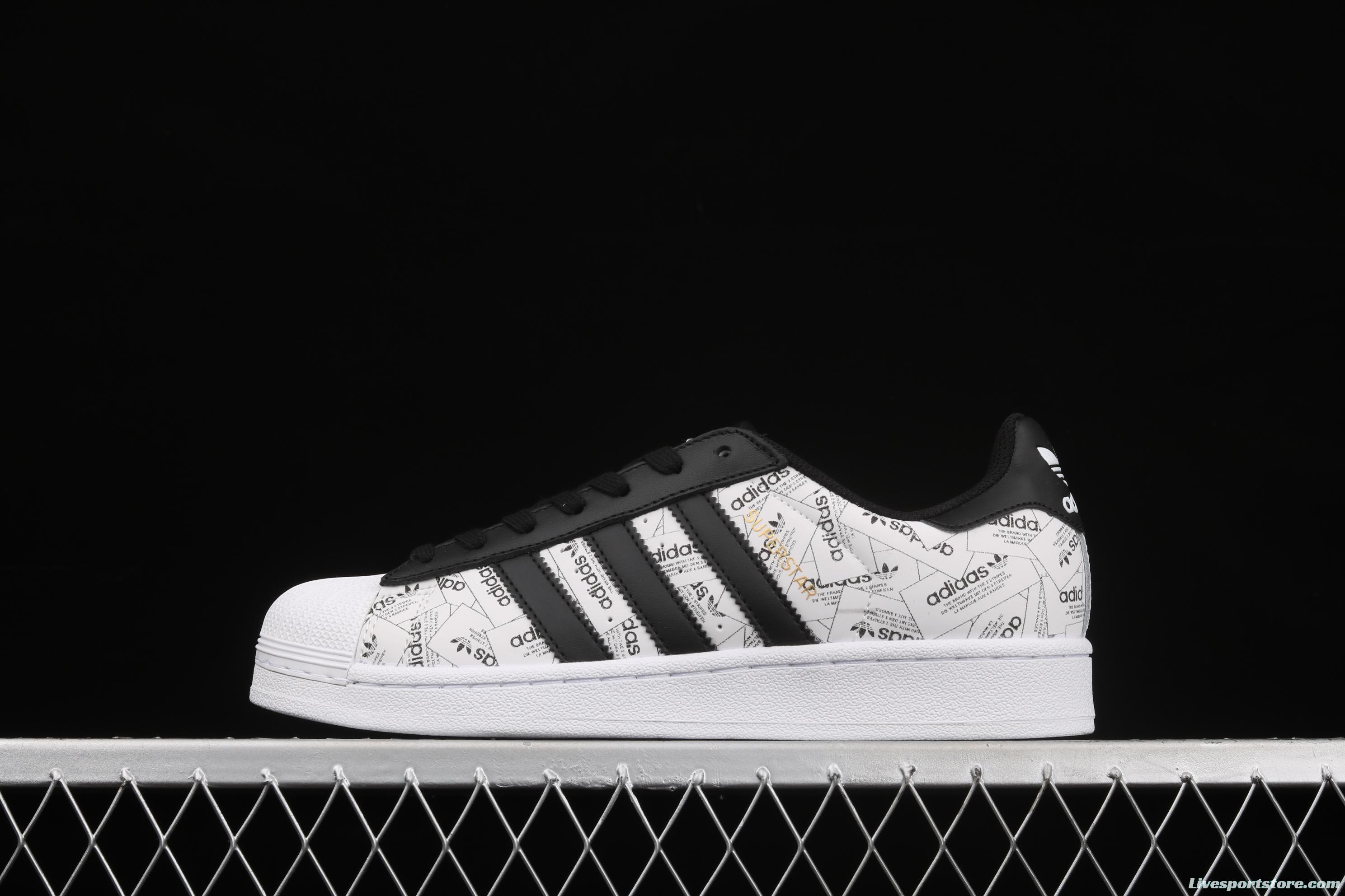 Adidas Originals Superstar EG2915 shell head 3M reflective leisure board shoes