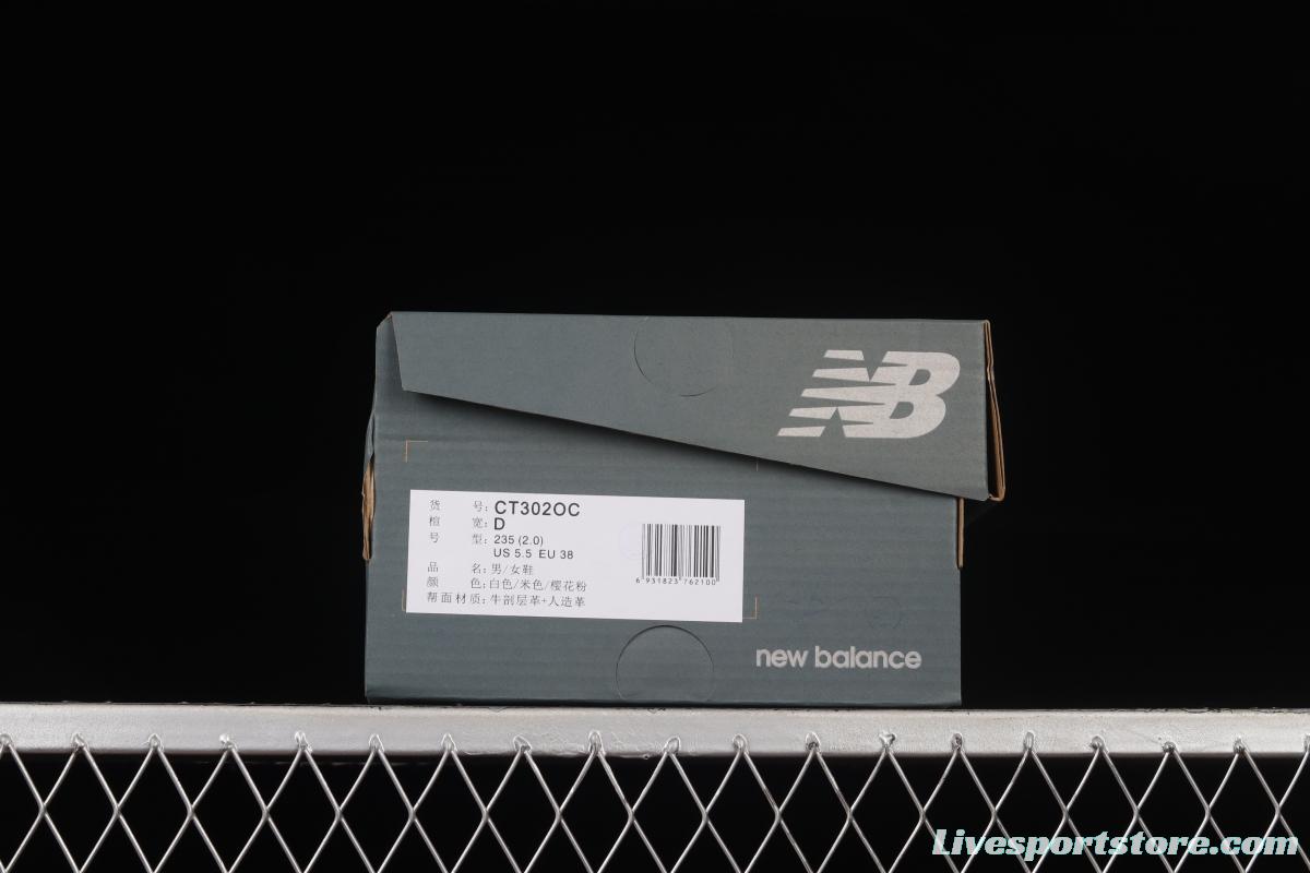 New Balance 302 series Li Zhien same style heightened thick bottom casual shoes CT302OC