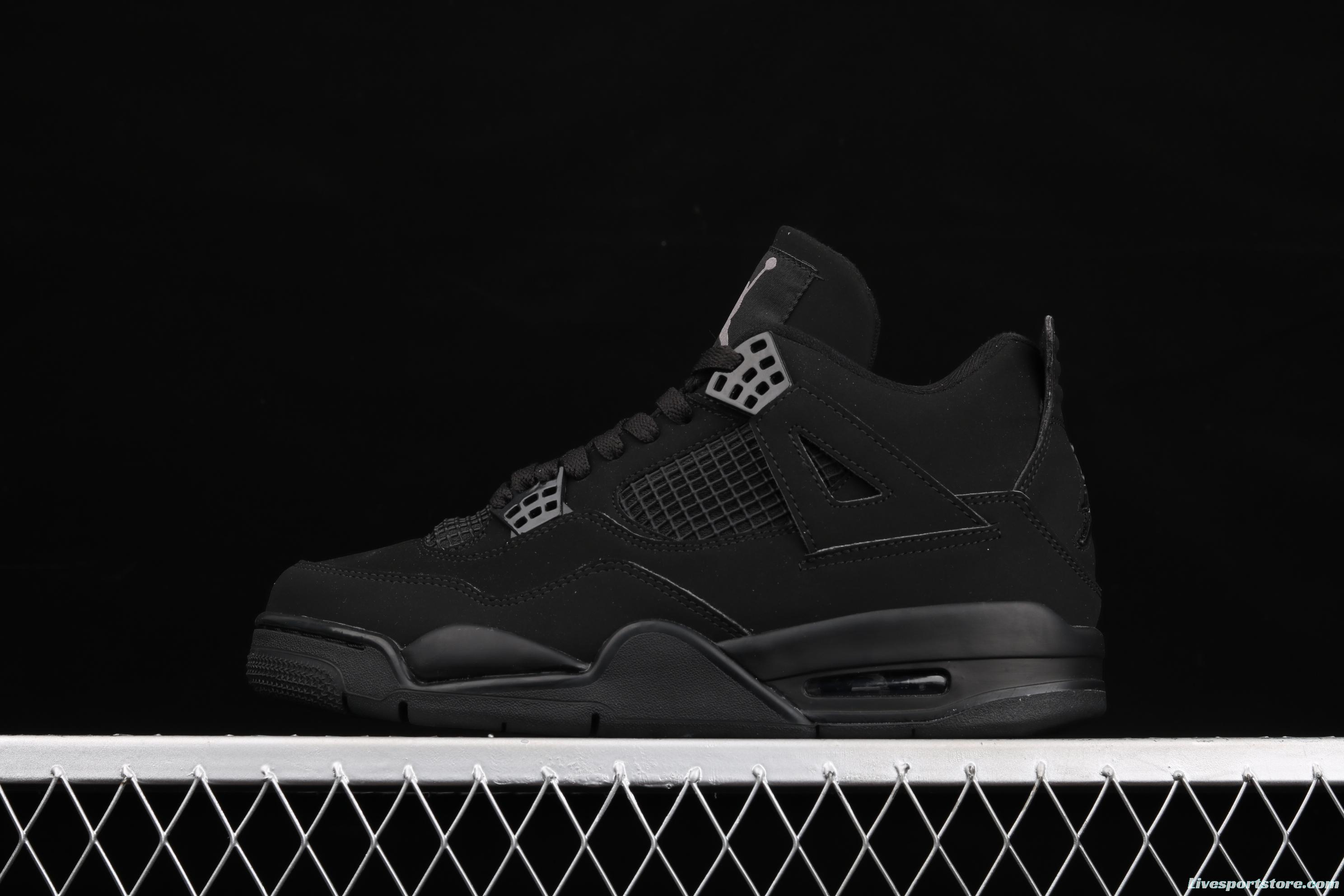 Air Jordan 4 Black Cat black cat headlayer real standard CU1110-010