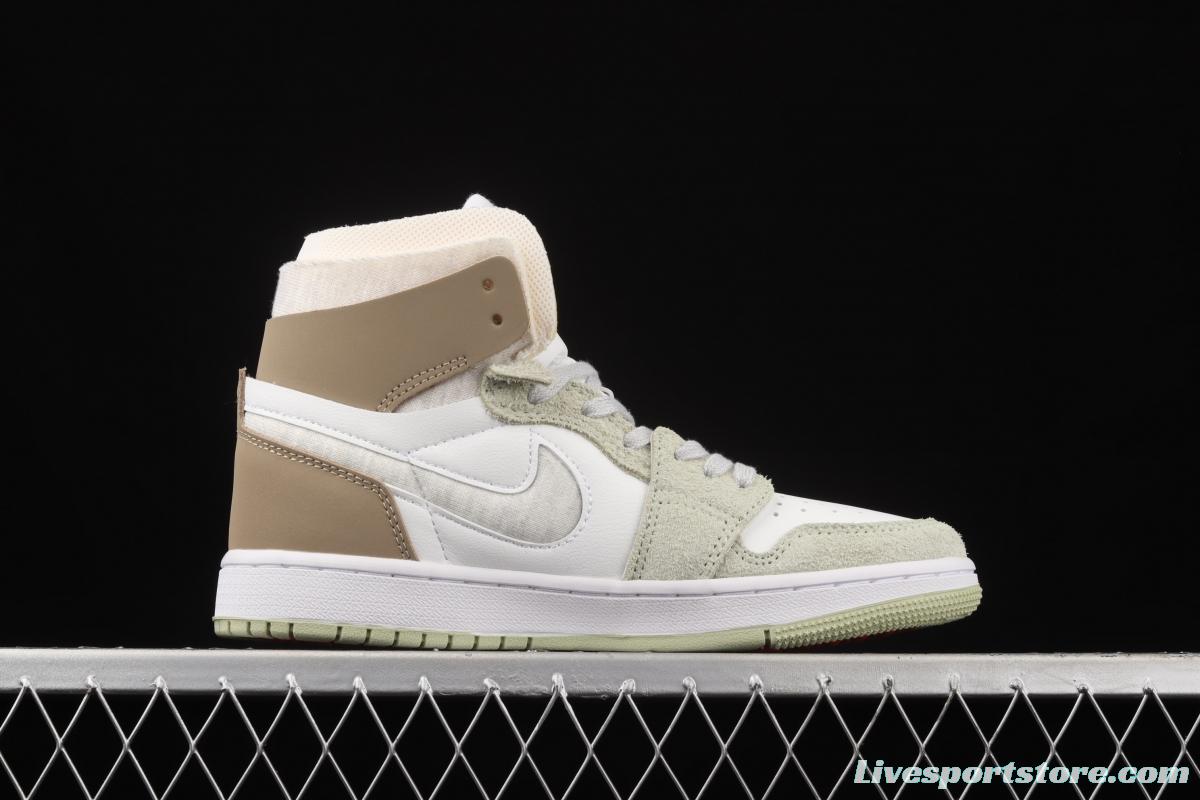 Air Jordan 1 Zoom Air CMFT Milk Brown CT0979-102