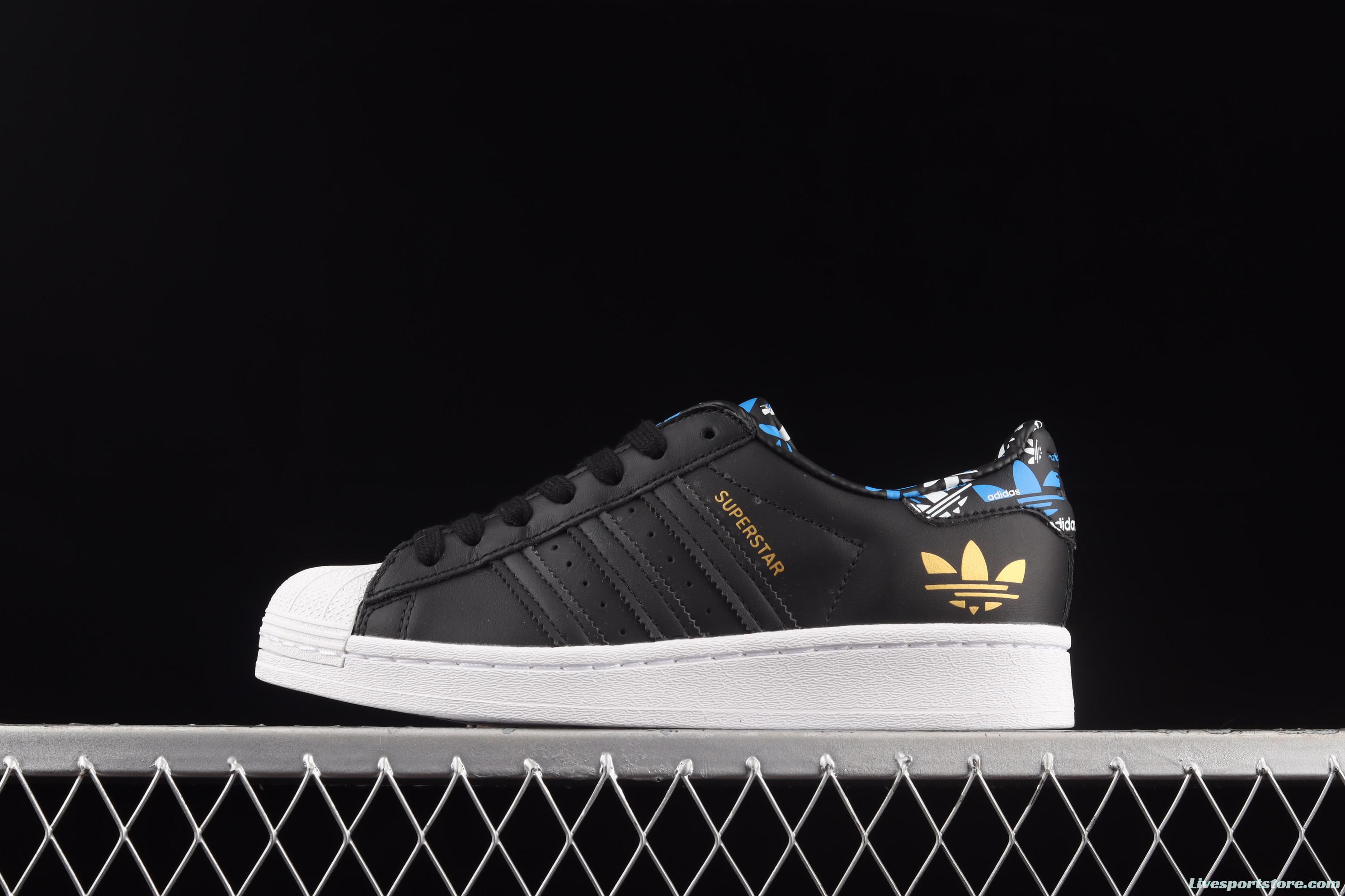 Adidas Originals Superstar HO0185 shell head classic leisure board shoes