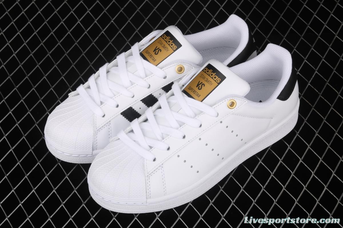 Adidas Superstar Star FX7577 joint style shell head layer classic sports shoes