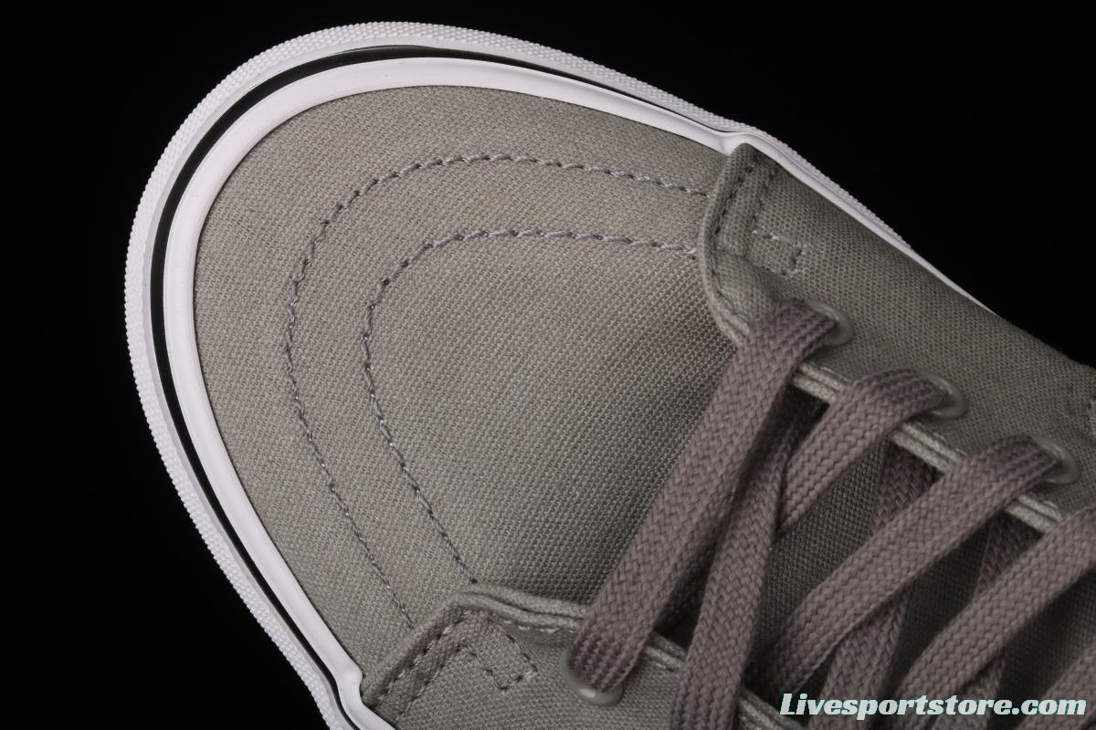 Vans Sk8-Hi Vlt Lx YaNIKEes Yankees co-branded high-top casual canvas shoes VN0A4CS5W43