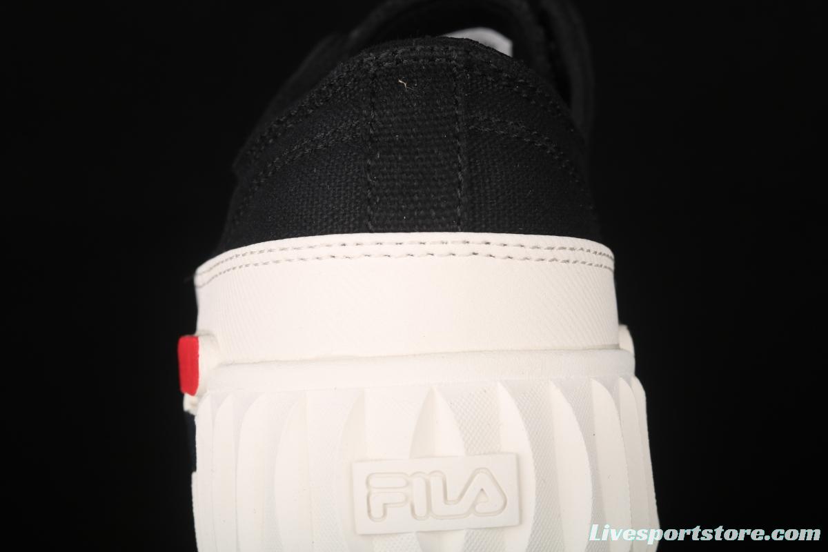 FILA 2021 new thick bottom biscuit small white shoes F12W124342FBK