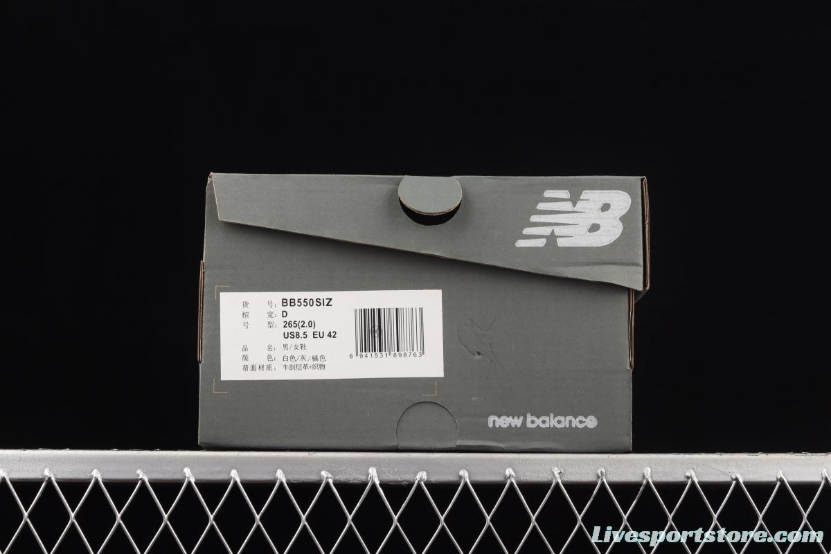 New Balance BB550 series new balanced leather neutral casual running shoes BB550SIZ