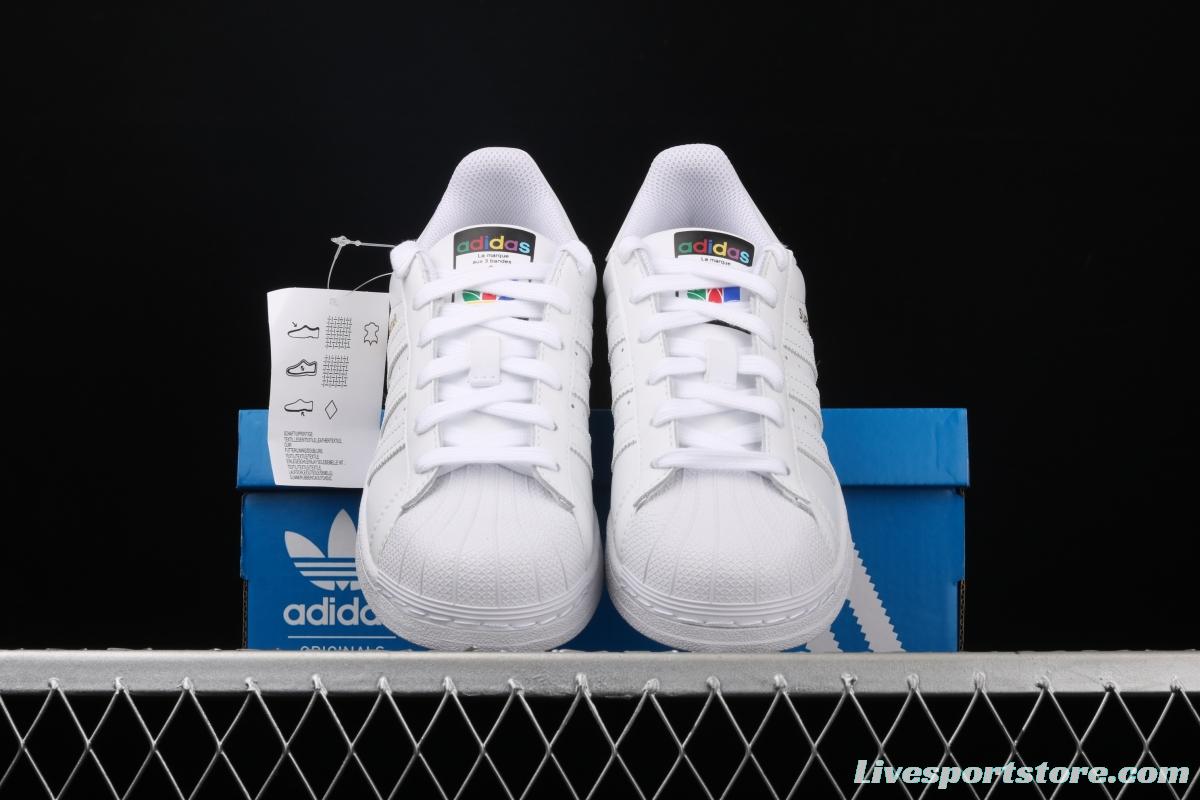 Adidas Originals Superstar FW3694 shell head casual board shoes