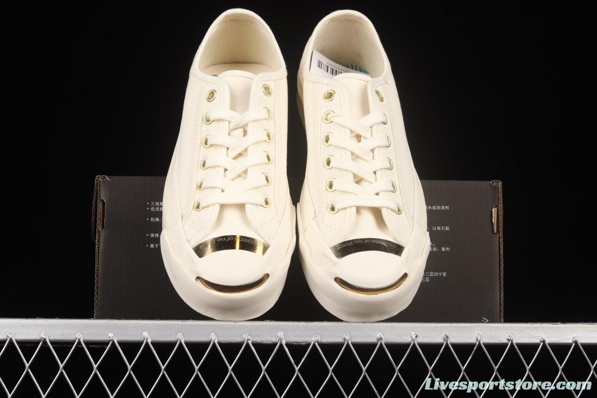 Converse Jack Purcell year of the Tiger Limited Series Golden Tiger opening smile low upper board shoes 164058C