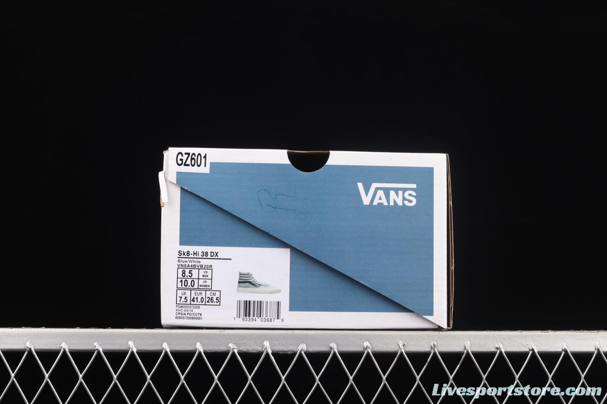 Vans SK8-Hi classic canvas skateboard shoes VN0A4BVB20R