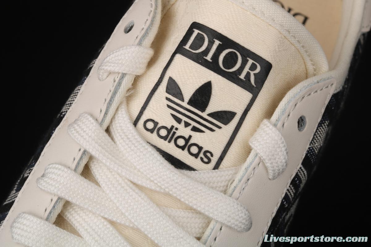 Dior x Adidas Originals Superstar C16650 Dior joint style shell head classic leisure sports board shoes