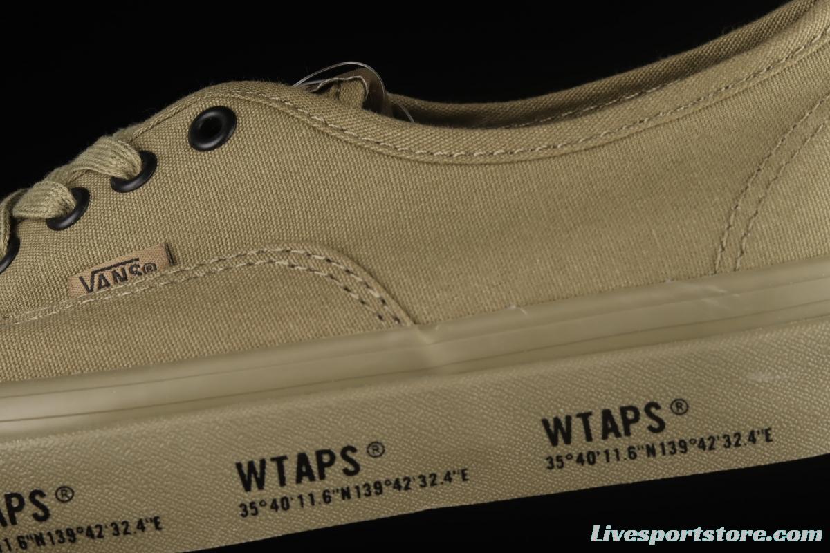 Wtaps x Vault by OG Vans Authentic limited joint style fashion tooling style low-top casual board shoes VN000UDDKBA