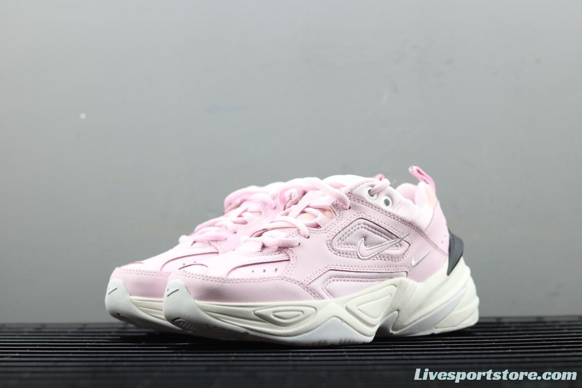 NIKE M2K Tekno pink and white color retro sports daddy shoes AO3108-600