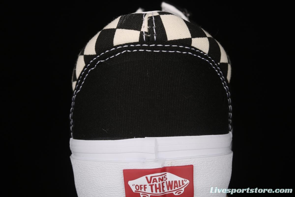 Vans Style 36 Wu Yifan same style checkerboard low-top casual board shoes VN0A54F6XC8