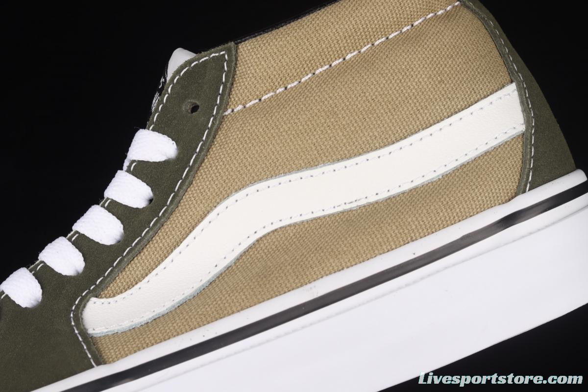 Vault by Vans x JJJJound high-end joint series of suede canvas retro China leisure board shoes VN0A7TNH2D5