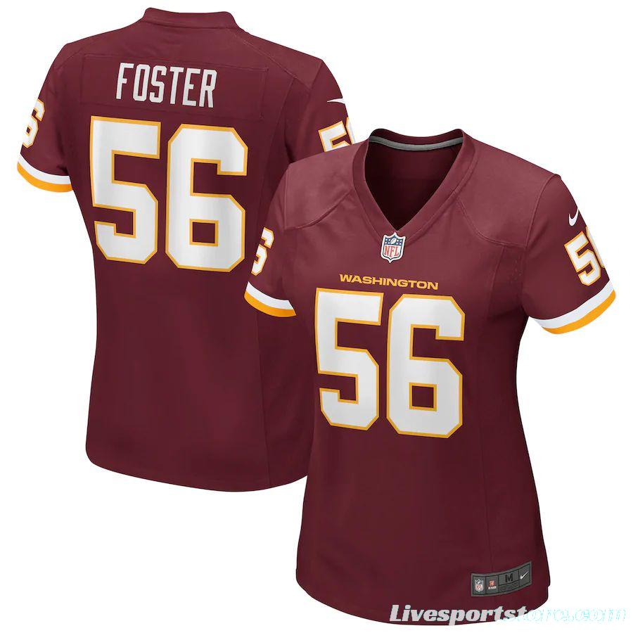 Women's Reuben Foster Burgundy Player Limited Team Jersey