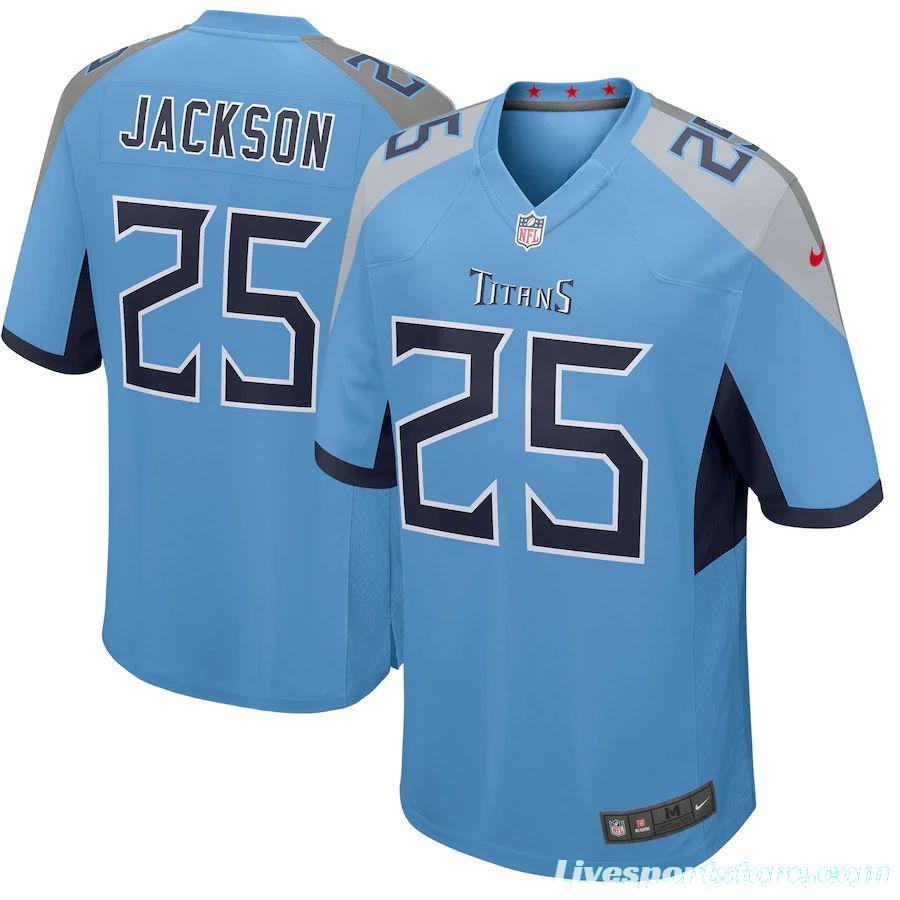 Men's Adoree' Jackson Light Blue Player Limited Team Jersey