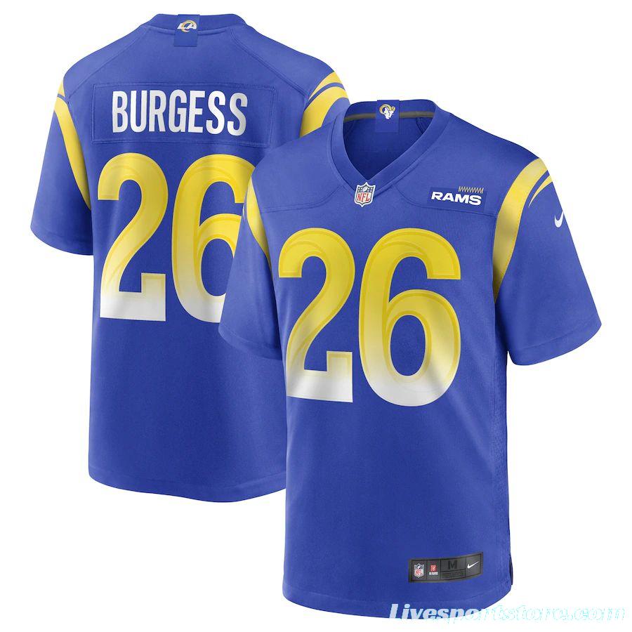 Men's Terrell Burgess Royal Player Limited Team Jersey