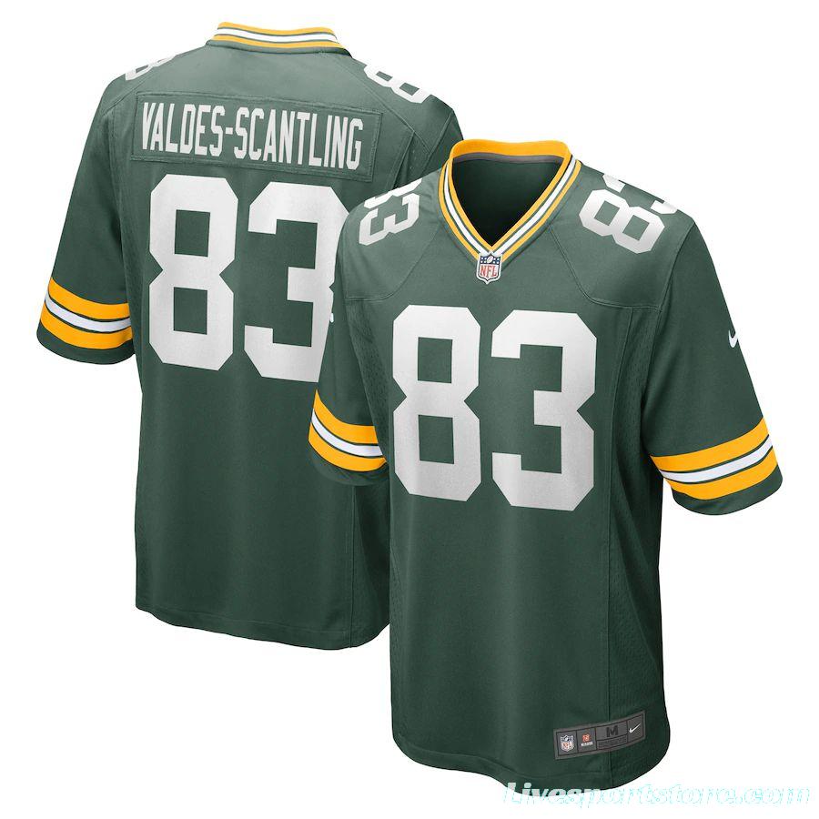 Youth Marquez Valdes-Scantling Green Player Limited Team Jersey