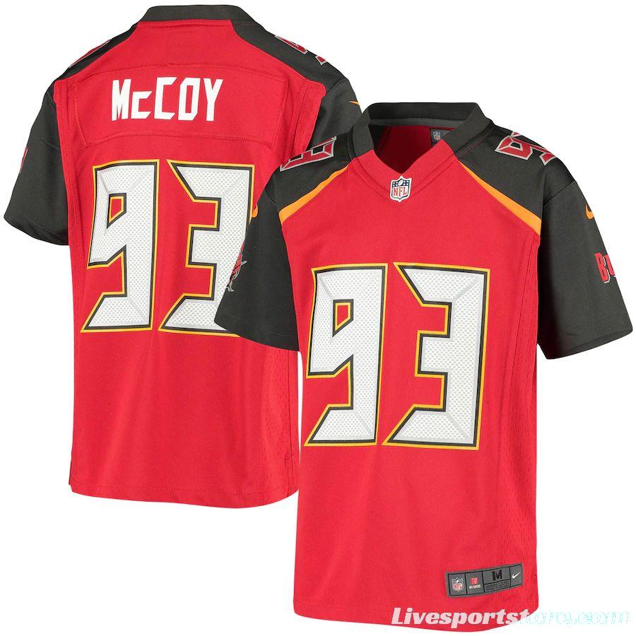 Youth Gerald McCoy Red Finished Player Limited Team Jersey