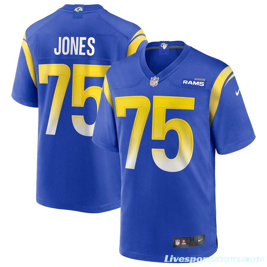 Men's Deacon Jones Royal Retired Player Limited Team Jersey