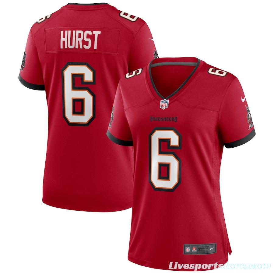 Women's John Hurst Red Player Limited Team Jersey