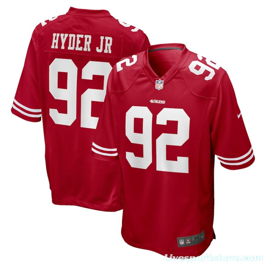 Men's Kerry Hyder Jr. Scarlet Player Limited Team Jersey