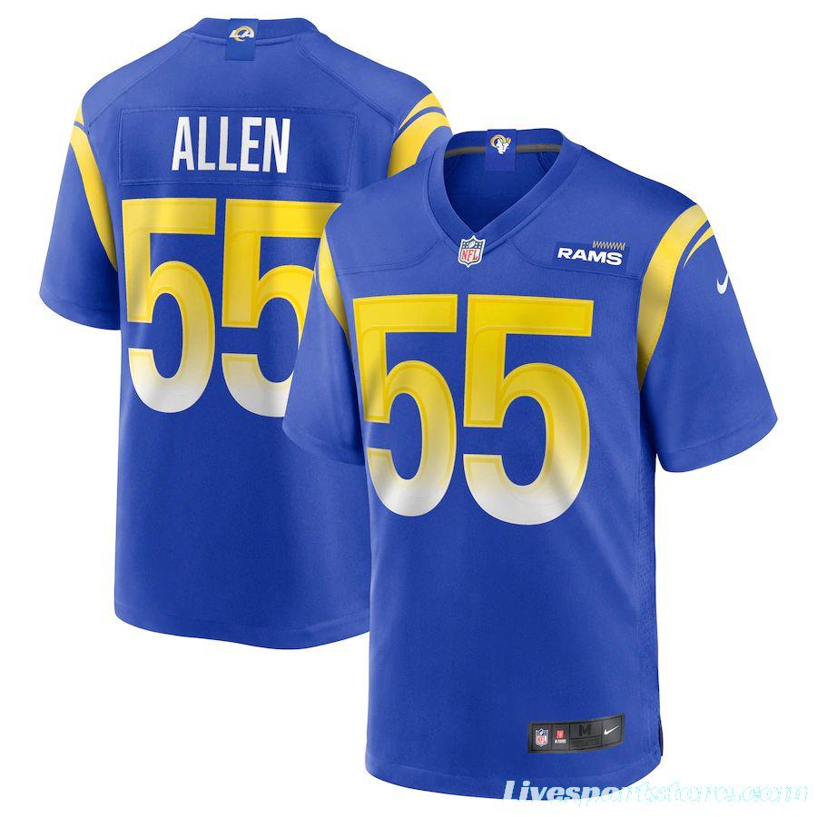 Men's Brian Allen Royal Player Limited Team Jersey