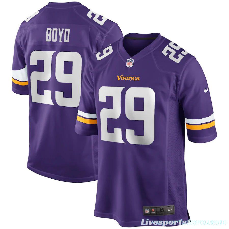 Men's Kris Boyd Purple Player Limited Team Jersey